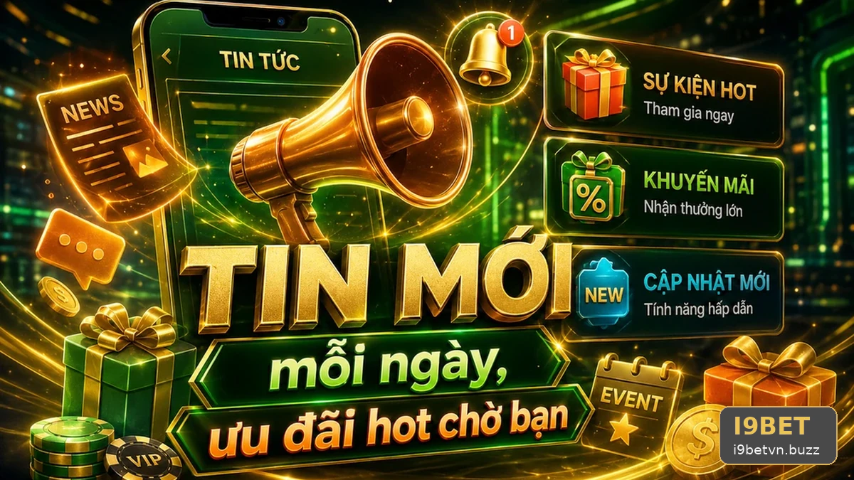 Khuyến Mãi I9BET: Đọc Chi Tiết Giao Diện Tin Mới Và Ưu Đãi Để Kiểm Tra Thời Hạn, Đối Tượng Áp Dụng Cùng Giới Hạn Nhận Thưởng – Góc Kiểm Chứng Theo Tên Miền i9betvn.buzz