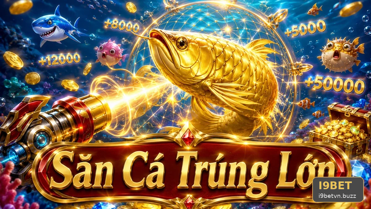 Lệch Nút Bắn Cá Khi Nổ Hũ: 6 Bước Xử Lý Guồng Slot Tại I9BET